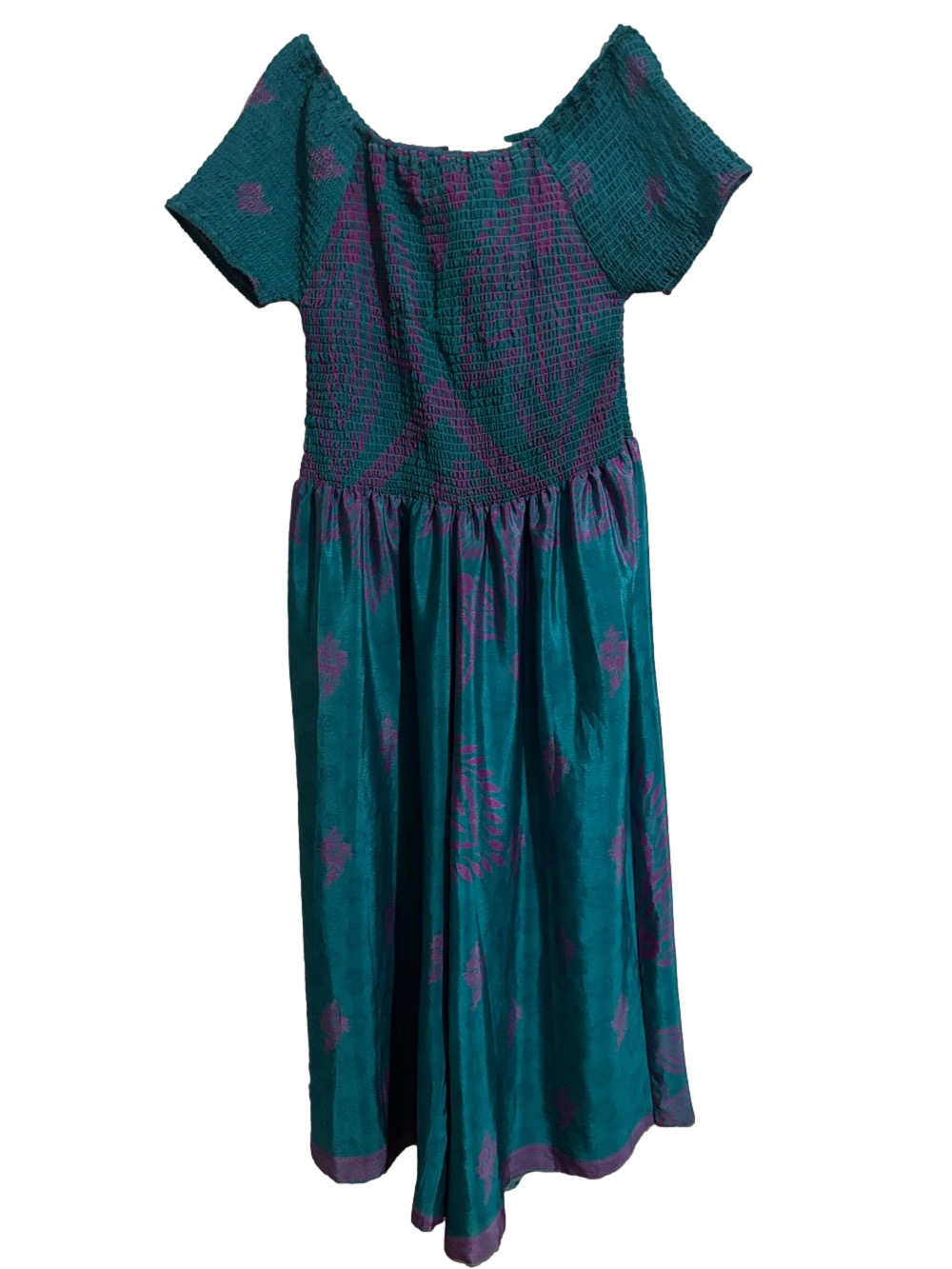 NWT Silk Wide Leg Jumpsuit with Pockets One Size - Picture 2 of 7